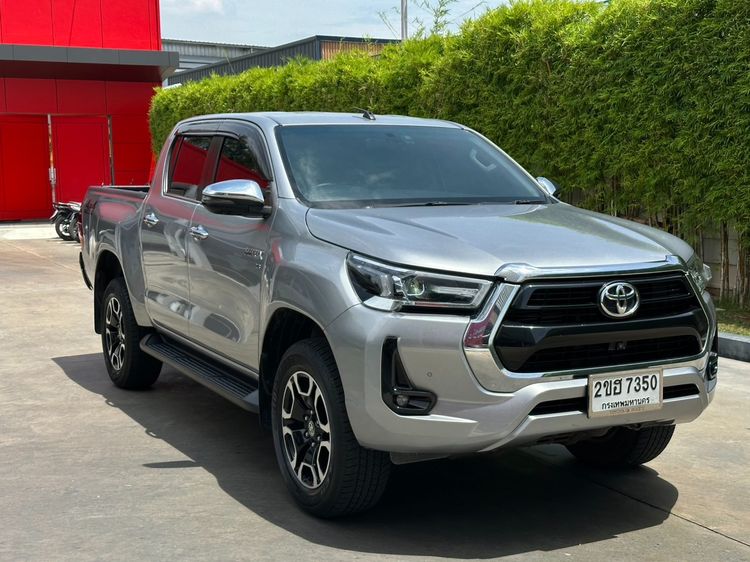 Toyota Hilux Revo 2022 Double Cab 2.8 High 4WD Pickup ดีเซล ไม่ติดแก๊ส เกียร์อัตโนมัติ เทา รูปที่ 3