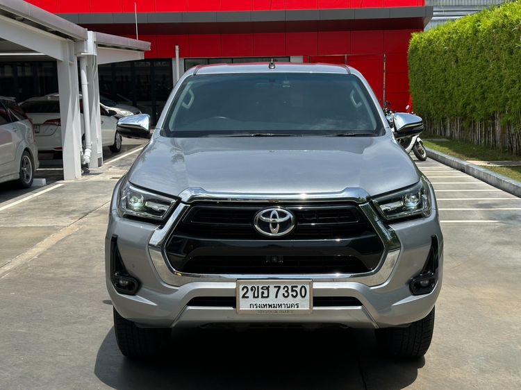 Toyota Hilux Revo 2022 Double Cab 2.8 High 4WD Pickup ดีเซล ไม่ติดแก๊ส เกียร์อัตโนมัติ เทา รูปที่ 2