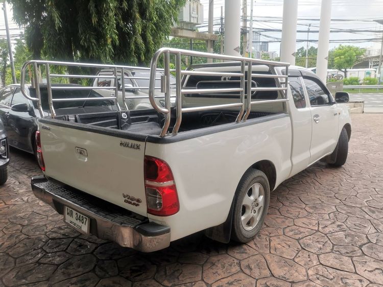 Toyota Hilux Vigo 2011 2.5 J Pickup ดีเซล ไม่ติดแก๊ส เกียร์ธรรมดา ขาว รูปที่ 4