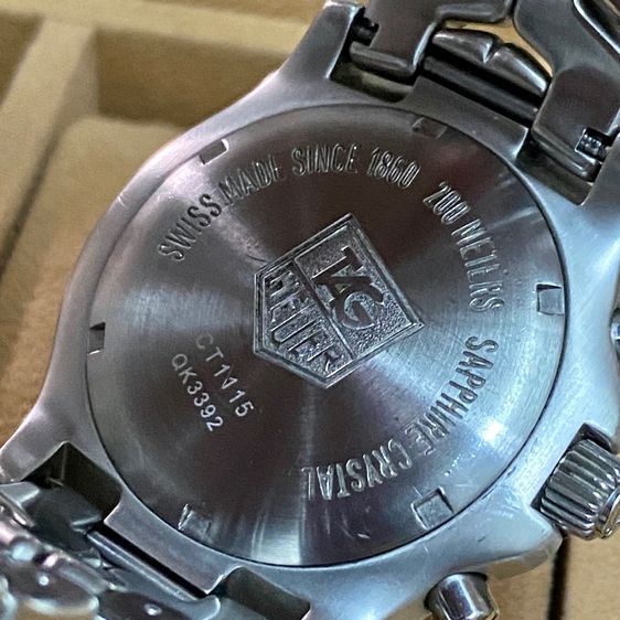 Tag Heuer Link หน้าน้ำเงิน Chronograph Limited (หายาก) รูปที่ 8