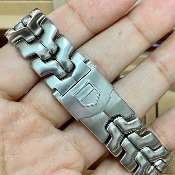 Tag Heuer Link หน้าน้ำเงิน Chronograph Limited (หายาก) รูปที่ 9