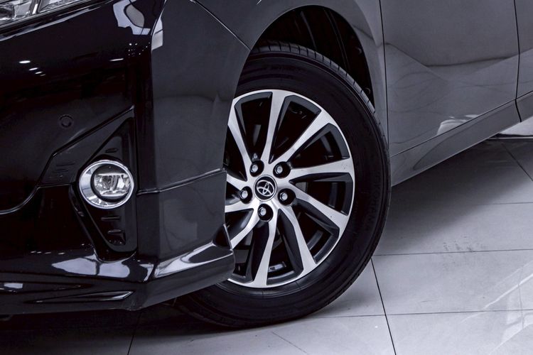 Toyota Alphard 2015 2.5 Hybrid Utility-car ไฮบริด ไม่ติดแก๊ส เกียร์อัตโนมัติ ดำ รูปที่ 4