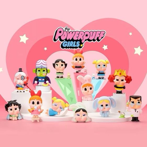 พร้อมส่ง❗️ยก Box ลุ้น Secret Crybaby x Powerpuff Girls Popmart รูปที่ 2