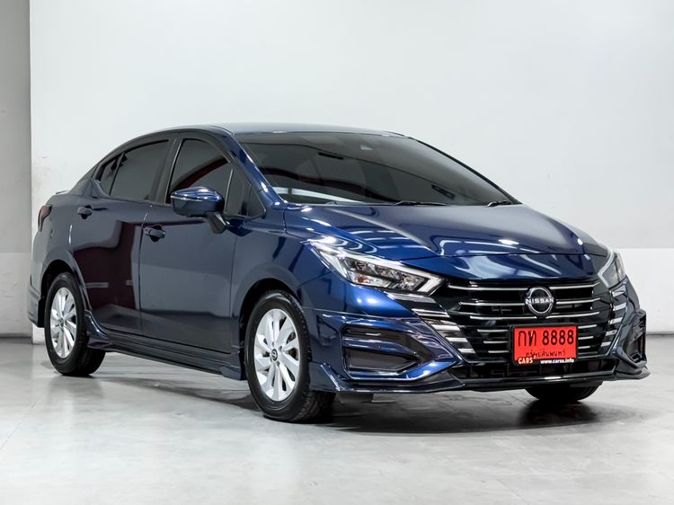 Nissan Almera 2023 1.0 V Sedan เบนซิน ไม่ติดแก๊ส เกียร์อัตโนมัติ ฟ้า รูปที่ 3