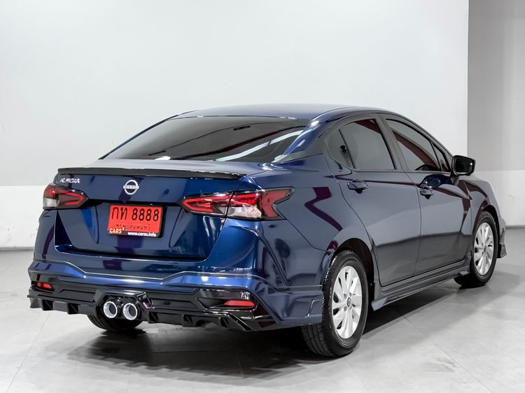 Nissan Almera 2023 1.0 V Sedan เบนซิน ไม่ติดแก๊ส เกียร์อัตโนมัติ ฟ้า รูปที่ 4