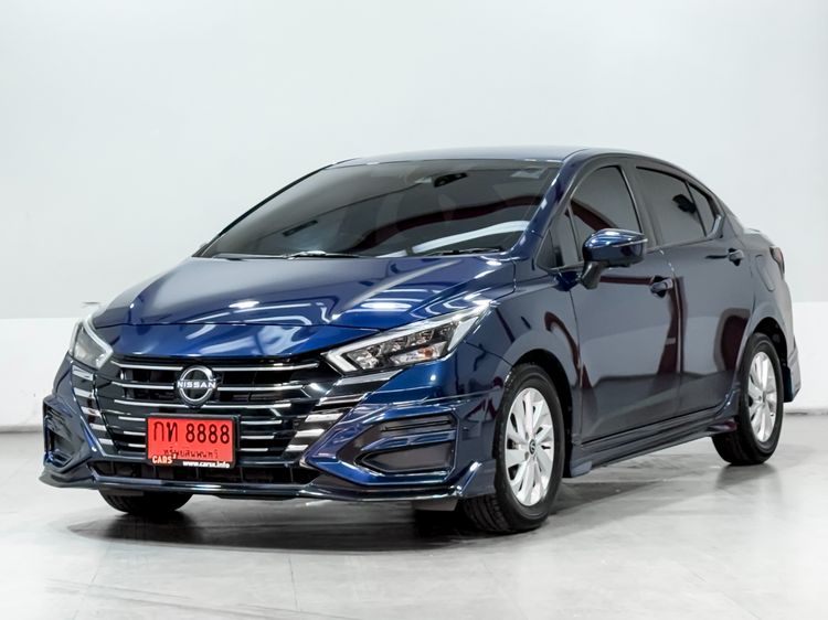 Nissan Almera 2023 1.0 V Sedan เบนซิน ไม่ติดแก๊ส เกียร์อัตโนมัติ ฟ้า