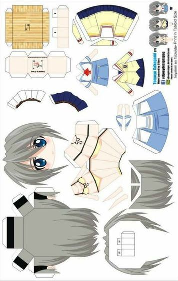 โมเดลกระดาษ ชุดที่3 รูปที่ 9