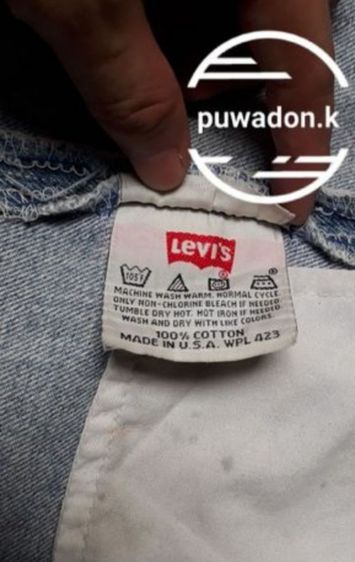 กางเกงยีนส์ Levi's สินค้าแบรนด์แท้สภาพดี ซื้อจาก(MBK) มานานใช้งานน้อยมาก ลองพิจารณาจากภาพนะครับ.สนใจสอบถามรายละเอียดได้ Levi"s (Limited) รูปที่ 3