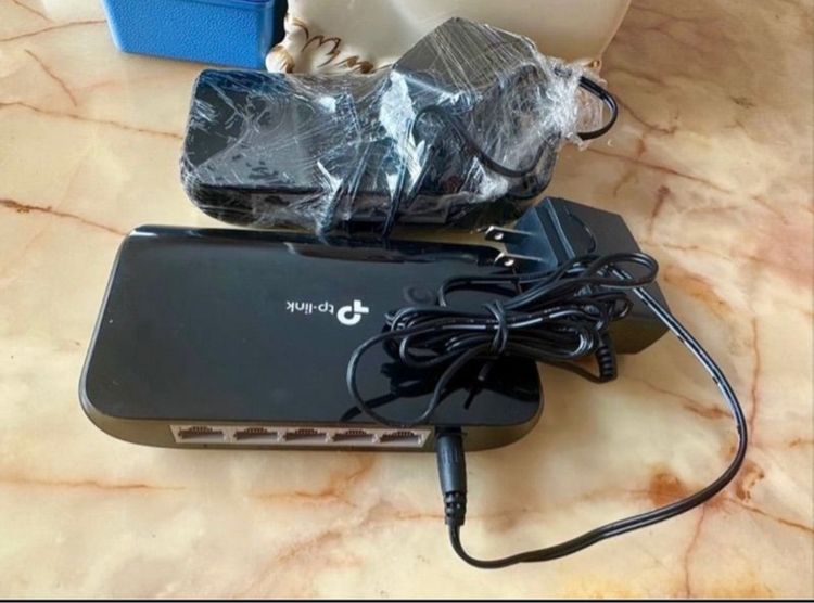 สายเคเบิลและตัวแปลง SWITCH (สวิตซ์) TP-LINK 5 PORTS (TL-SG1005D)