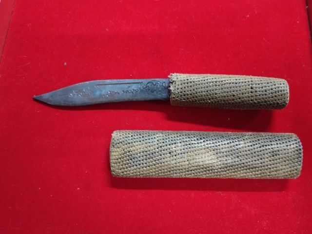 มีดหมอหลวงเดิม ทั้งเชือกโบราณ พอ.ศ.2470 ขนาด9.2นิ้ว รูปที่ 14