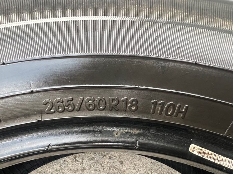 ยาง TOYO A32 265 60 18 คู่ 1200 บาท รูปที่ 5