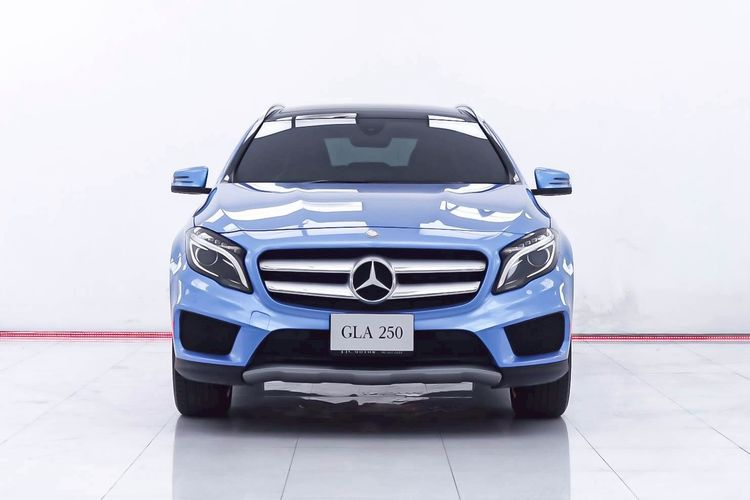 Mercedes-Benz GLA-Class 2016 GLA250 Utility-car เบนซิน ไม่ติดแก๊ส เกียร์อัตโนมัติ น้ำเงิน รูปที่ 4