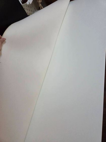 ท็อปโต๊ะ IKEA สีขาว ขนาด 120x60 ซม. สภาพดี รูปที่ 3