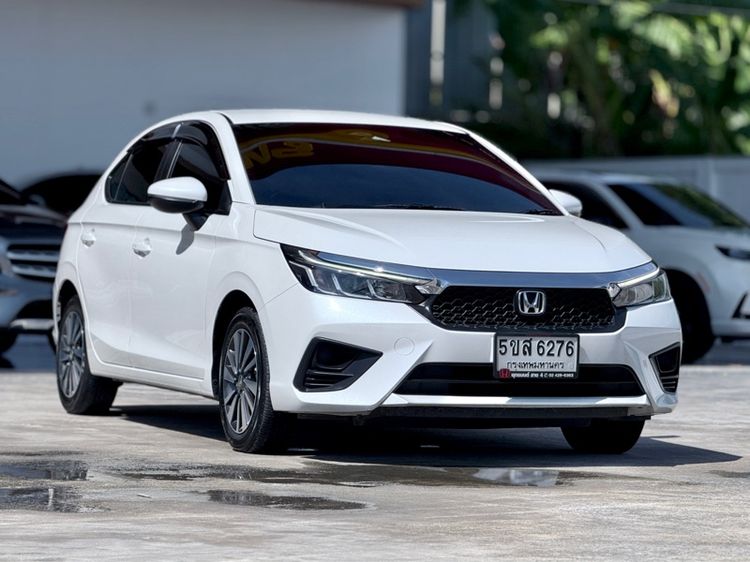 Honda City 2024 1.0 SV Sedan เบนซิน ไม่ติดแก๊ส เกียร์อัตโนมัติ ขาว