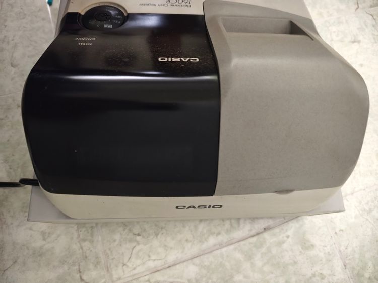 เครื่องบันทึกเงินสด casio มี ช่องเก็บธนบัตร กุญแจ  สภาพพร้อมใช้ ราคา2500 บาท รูปที่ 4