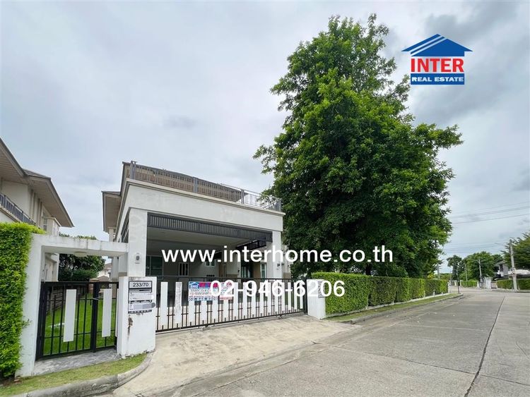 บ้านเดี่ยว 2 ชั้น 226.8 ตร.ว หมู่บ้านณุศาศิริ ซิตี้ พระราม2 พระราม2 กม.15 ถนนพระราม2 เมืองสมุทรสาคร สมุทรสาคร