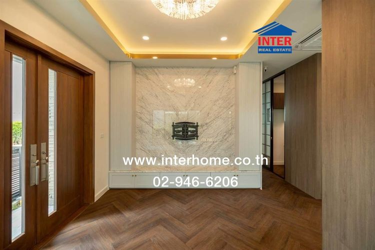 ไม่ใช่ บ้านเดี่ยว 3 ชั้น 52.4 ตร.ว หมู่บ้านเดอะซิตี้ เอกมัย-ลาดพร้าว ใกล้ รร.บดินทรเดชา MRTลาดพร้าว83 เขตวังทองหลาง กรุงเทพมหานคร รูปที่ 3