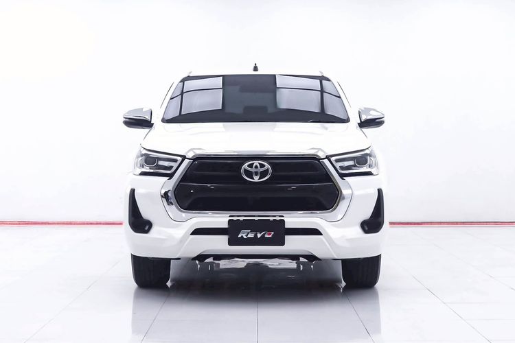 Toyota Hilux Revo 2022 Double Cab 2.4 Mid Z Edition Pickup ดีเซล ไม่ติดแก๊ส เกียร์ธรรมดา ขาว รูปที่ 4