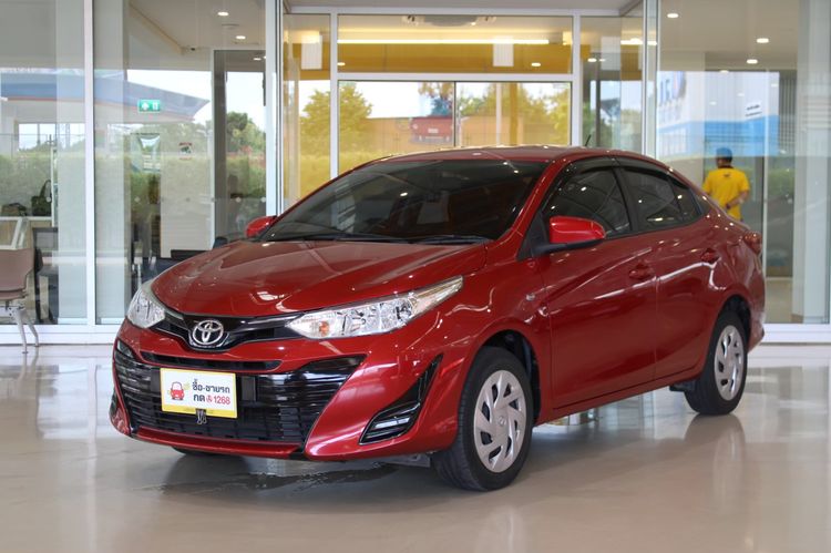 Toyota Yaris ATIV 2020 1.2 Entry Sedan เบนซิน ไม่ติดแก๊ส เกียร์อัตโนมัติ แดง รูปที่ 3