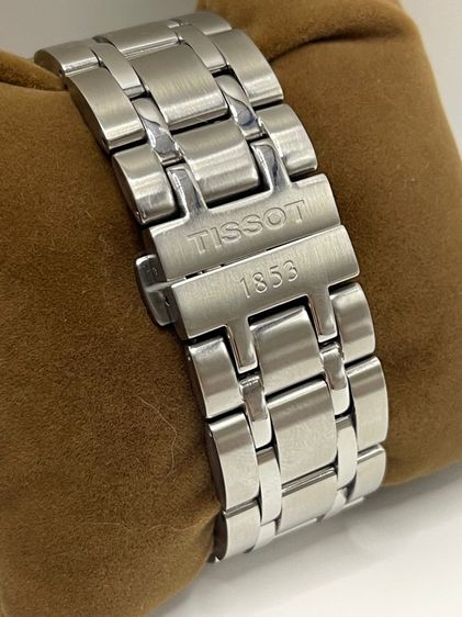 TISSOT 1853 COUTURIER CHRONOGRAPH Quartz Stainless Watch Men's T035617A 10 Bar Black Dial  รูปที่ 7