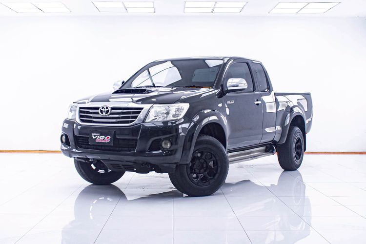 Toyota Hilux Vigo Champ 2012 Smart Cab 2.5 E Prerunner Pickup ดีเซล ไม่ติดแก๊ส เกียร์ธรรมดา ดำ