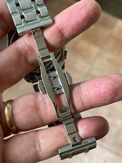 TISSOT 1853 COUTURIER CHRONOGRAPH Quartz Stainless Watch Men's T035617A 10 Bar White Dial  รูปที่ 14