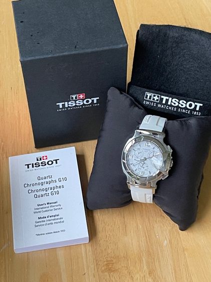 TISSOT T-Race Chronograph Lady Quartz White Dial T0482171701700  รูปที่ 2