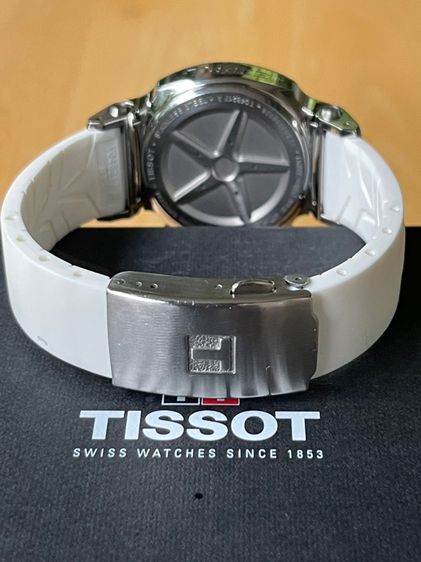 TISSOT T-Race Chronograph Lady Quartz White Dial T0482171701700  รูปที่ 8