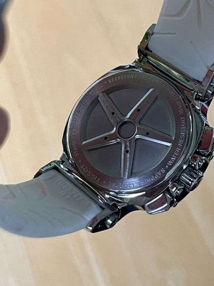 TISSOT T-Race Chronograph Lady Quartz White Dial T0482171701700  รูปที่ 15