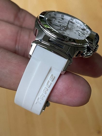 TISSOT T-Race Chronograph Lady Quartz White Dial T0482171701700  รูปที่ 12