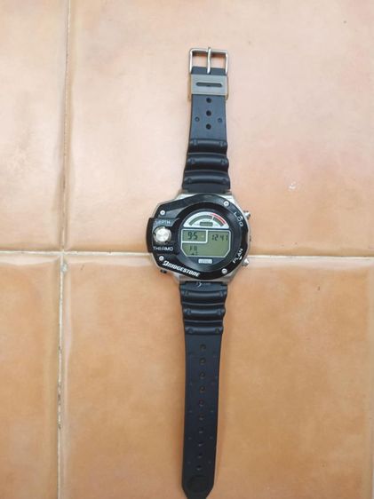 นาฬิกาดำน้ำ นักดำน้ำ Vintage Bridgestone Dive Demo SEIKO Divers scuba Depth Thermo From japan 1990’s  ทรงมัน มันส์ เครื่องใหญ่8สูบ 55-63mm. รูปที่ 10