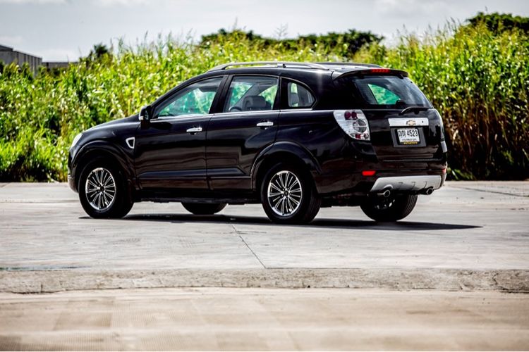 Chevrolet Captiva 2007 2.4 LT Van เบนซิน ไม่ติดแก๊ส เกียร์อัตโนมัติ ดำ รูปที่ 4