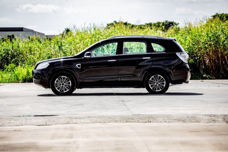 Chevrolet Captiva 2007 2.4 LT Van เบนซิน ไม่ติดแก๊ส เกียร์อัตโนมัติ ดำ รูปที่ 3