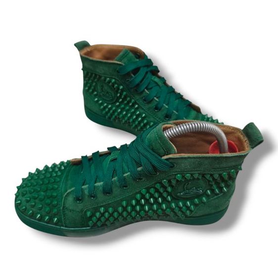 Christian Louboutin Spiked High-Top Sneaker size  40 ยาว 25.5