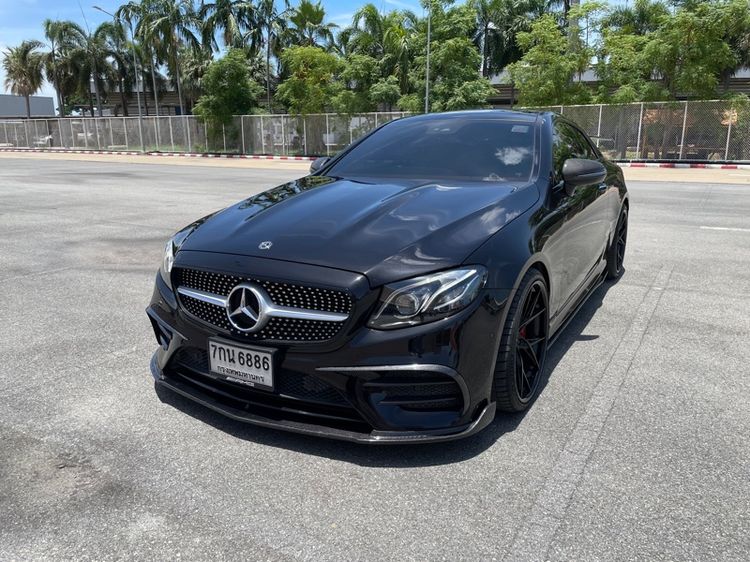 Mercedes-Benz E-Class 2019 E200 Sedan เบนซิน ไม่ติดแก๊ส เกียร์อัตโนมัติ ดำ รูปที่ 3