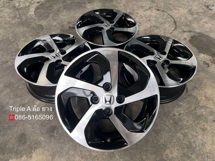 Enkai อะลูมิเนียมอัลลอย 15" ✨ล้อแม็ก✨Honda City ใบพัด ขอบ 15 สีดำหน้าเงา💖สวยกริ๊บ💖