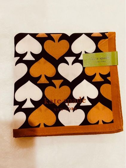 ผ้าพันคอ Kate Spade New York แท้ จากญี่ปุ่น  used like new  รูปที่ 2