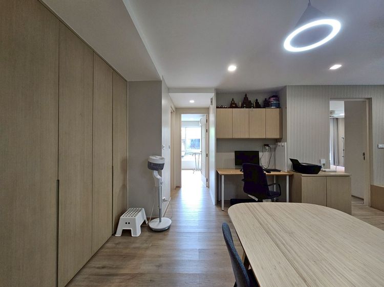 Land and Houses ไม่อนุญาต ตกแต่งครบ ขายคอนโดหรู The Bangkok Sukhumvit 61 ใจกลางเมือง สุขุมวิท เอกมัย ทองหล่อ คอนโดสไตล์มินิมอล โมเดิร์น  รีโนเวทใหม่ทั้งห้อง  รูปที่ 4