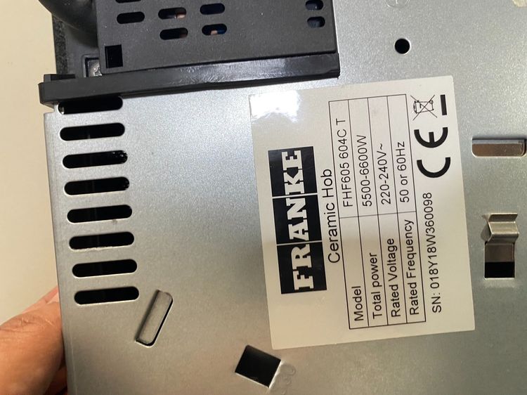 เตาไฟฟ้า FRANKE เตาฝังเซรามิค FHF605 604CT 60ซม. รูปที่ 7