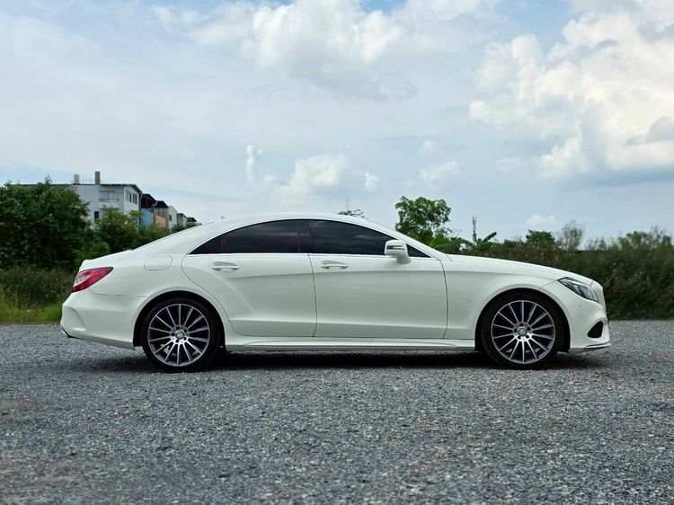Mercedes-Benz CLS-Class 2015 CLS250 CDI AMG Sedan ดีเซล ไม่ติดแก๊ส เกียร์อัตโนมัติ ขาว รูปที่ 3