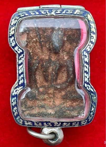 พระมเหศวร เนื้อชินตะกั่ว กรุวัดสว่างอารมณ์ รูปที่ 2