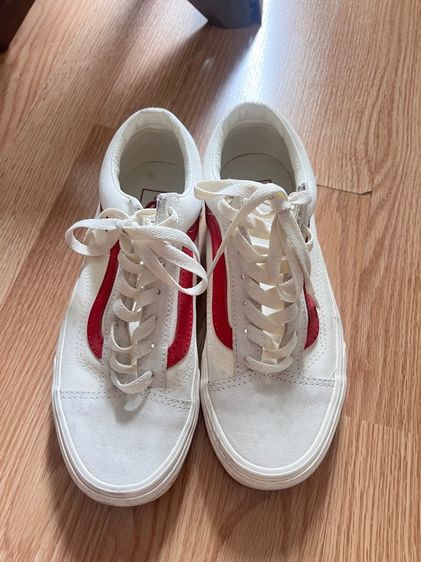 รองเท้าผ้าใบ ขาว ผ้าใบ UK 5 | EU 38 | US 6.5 รองเท้า Vans 