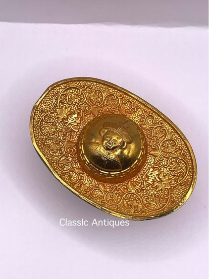 ก้อนทองจีน จักรพรรดิ กระไหล่ทอง สะสมA2 รูปที่ 11