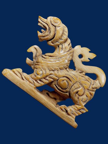 ให้เช่าบูชา เครื่องรางของขลัง สิงห์ 3ขวัญ หลวงพ่อเดิม วัดหนองโพธิ์  ใต้ฐานจารมือ รูปที่ 5