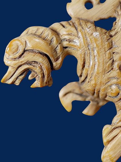 ให้เช่าบูชา เครื่องรางของขลัง สิงห์ 3ขวัญ หลวงพ่อเดิม วัดหนองโพธิ์  ใต้ฐานจารมือ รูปที่ 16