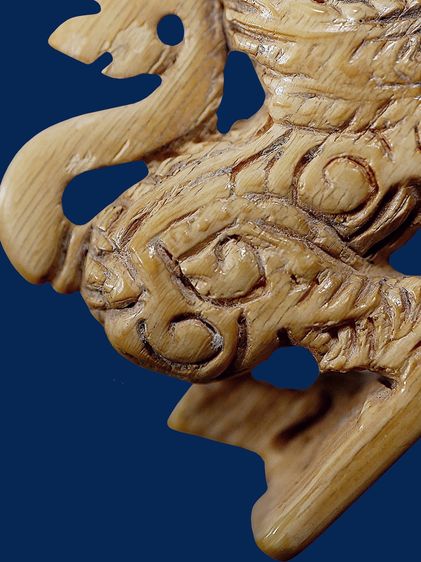 ให้เช่าบูชา เครื่องรางของขลัง สิงห์ 3ขวัญ หลวงพ่อเดิม วัดหนองโพธิ์  ใต้ฐานจารมือ รูปที่ 9