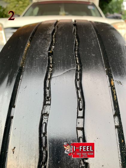 Radial Tire มือ2 มี 6เส้น 215r17.5 Bridgestone 3เส้น และAustone 3เส้น รูปที่ 6