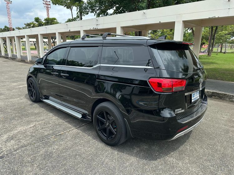 Kia Grand Carnival 2018 2.2 EX Utility-car ดีเซล ไม่ติดแก๊ส เกียร์อัตโนมัติ ดำ รูปที่ 4
