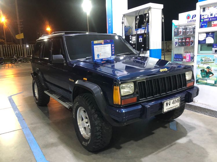 Jeep Cherokee 1998 4.0 Limited 4WD Utility-car เบนซิน LPG เกียร์อัตโนมัติ น้ำเงิน รูปที่ 3