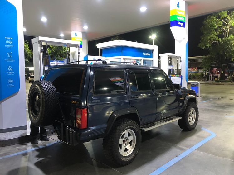 Jeep Cherokee 1998 4.0 Limited 4WD Utility-car เบนซิน LPG เกียร์อัตโนมัติ น้ำเงิน รูปที่ 2